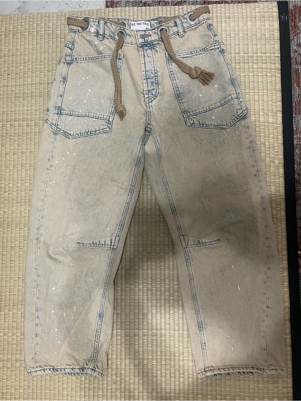 Free people moxie barrel jeans